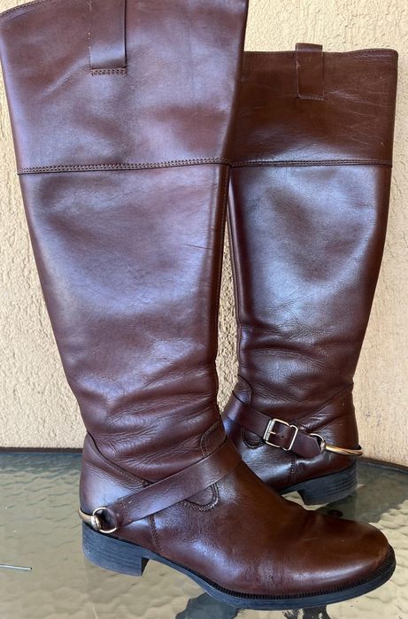 Cizme Aldo piele naturala mărimea 37 culoare maro - auriu