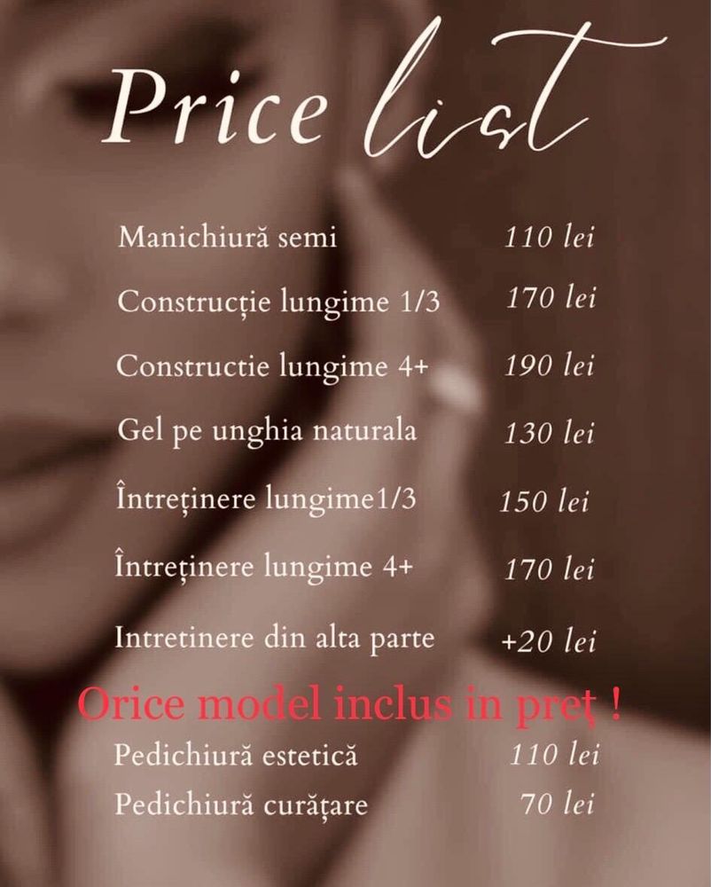 Unghii cu gel zona doamna ghica