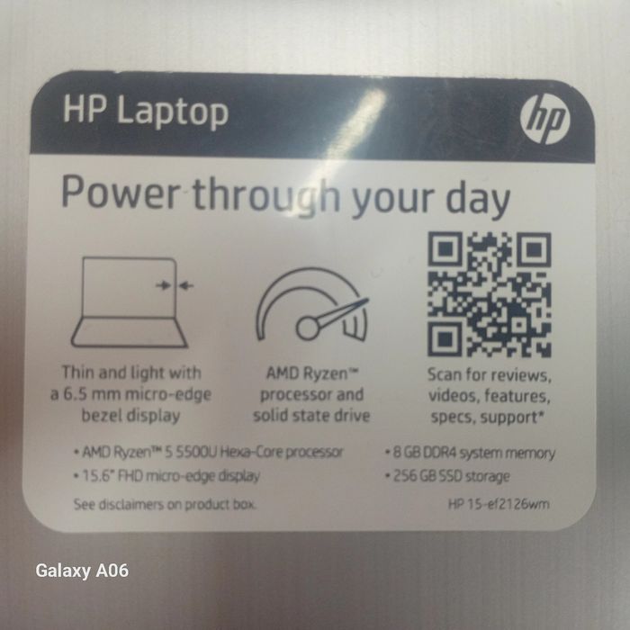 HP noutbook AMDprotsessor,holati yangi