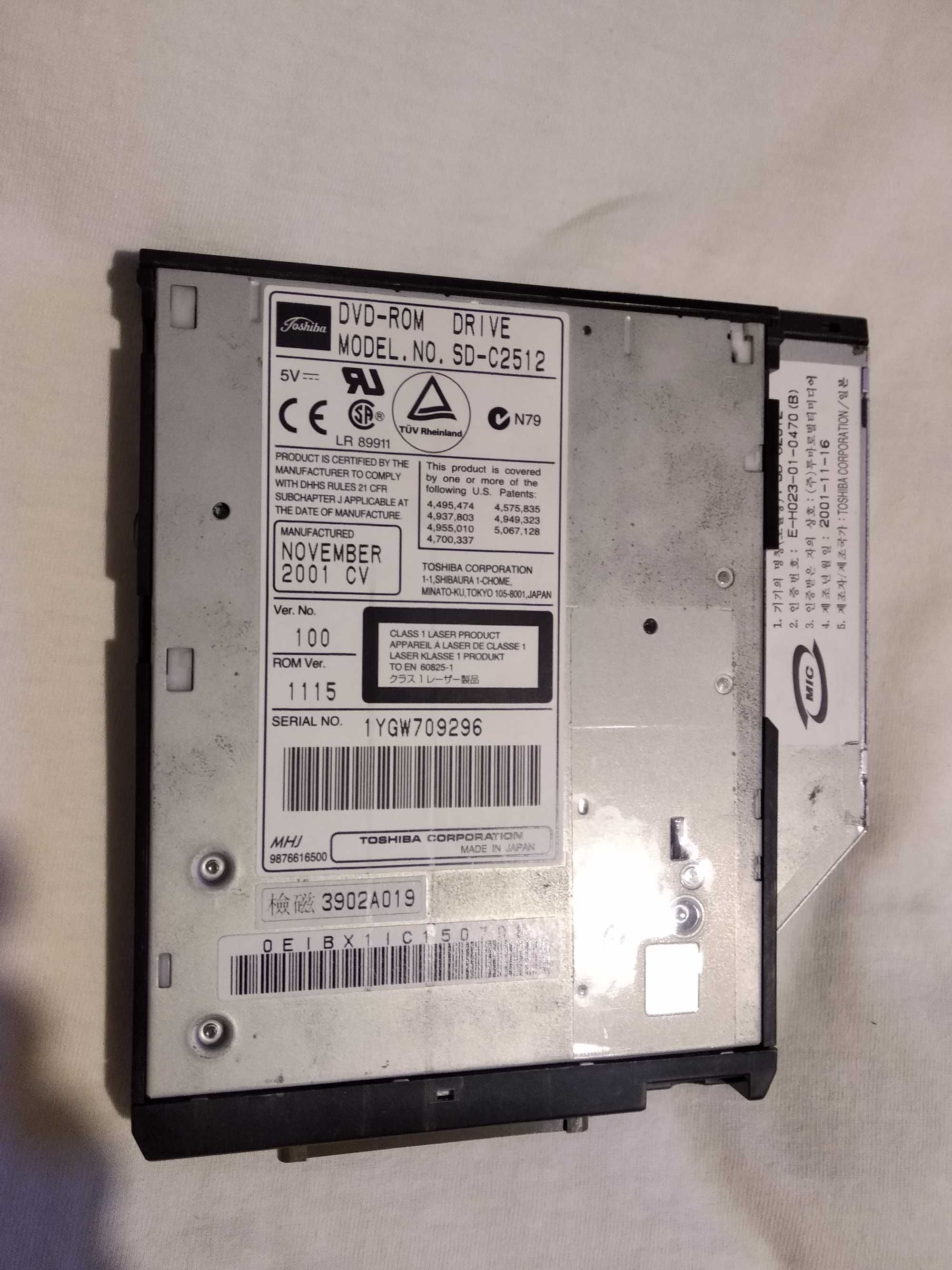 DVD ROM Drive Toshiba за лаптоп IBM