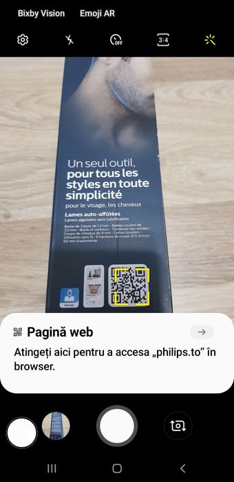Aparat de tuns barba si parul Philips