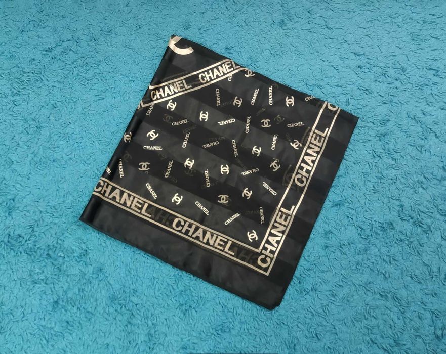 Esarfa Chanel - Matase Black