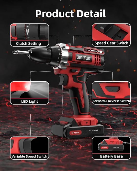 Акумулаторна бормашина и винтоверт