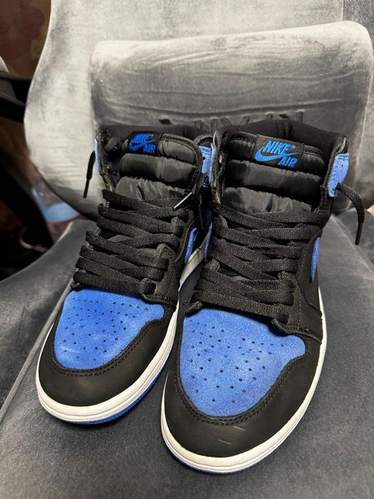 Jordan 1 High OG Reimagined Royal Blue– Originale, mărime 41