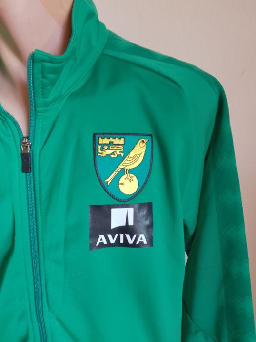 Bluza Trening Fotbal Norwich City