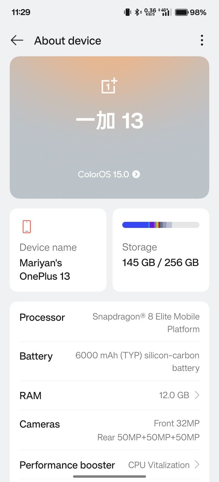 OnePlus 13 256GB - Перфектен