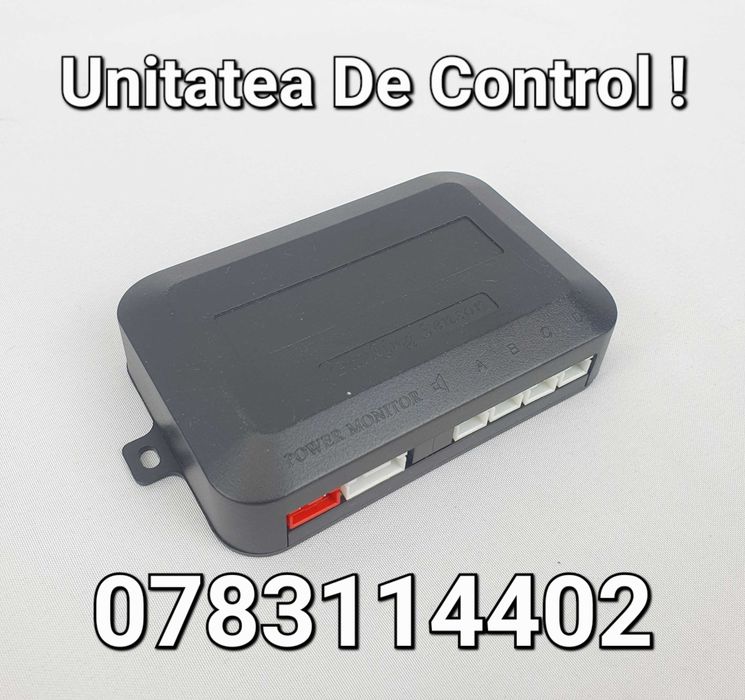 Senzori de parcare cu avertizare sonora-Buzzer- SET COMPLET - - MONTEZ