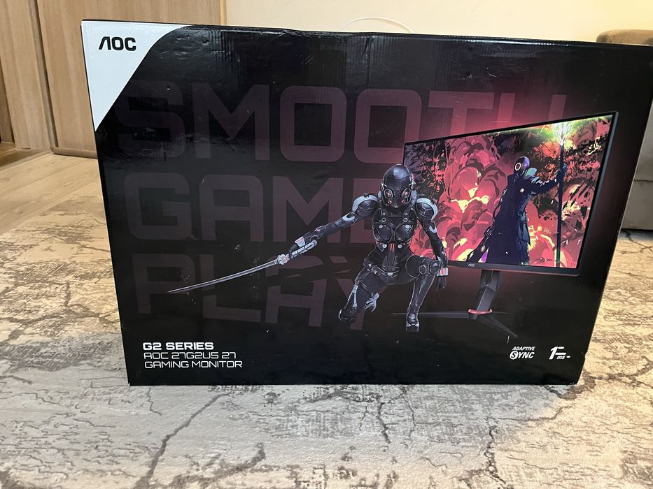AOC 27G2U5 — 27” IPS Gaming Monitor | 75Hz | 1ms | Перфектно състояние