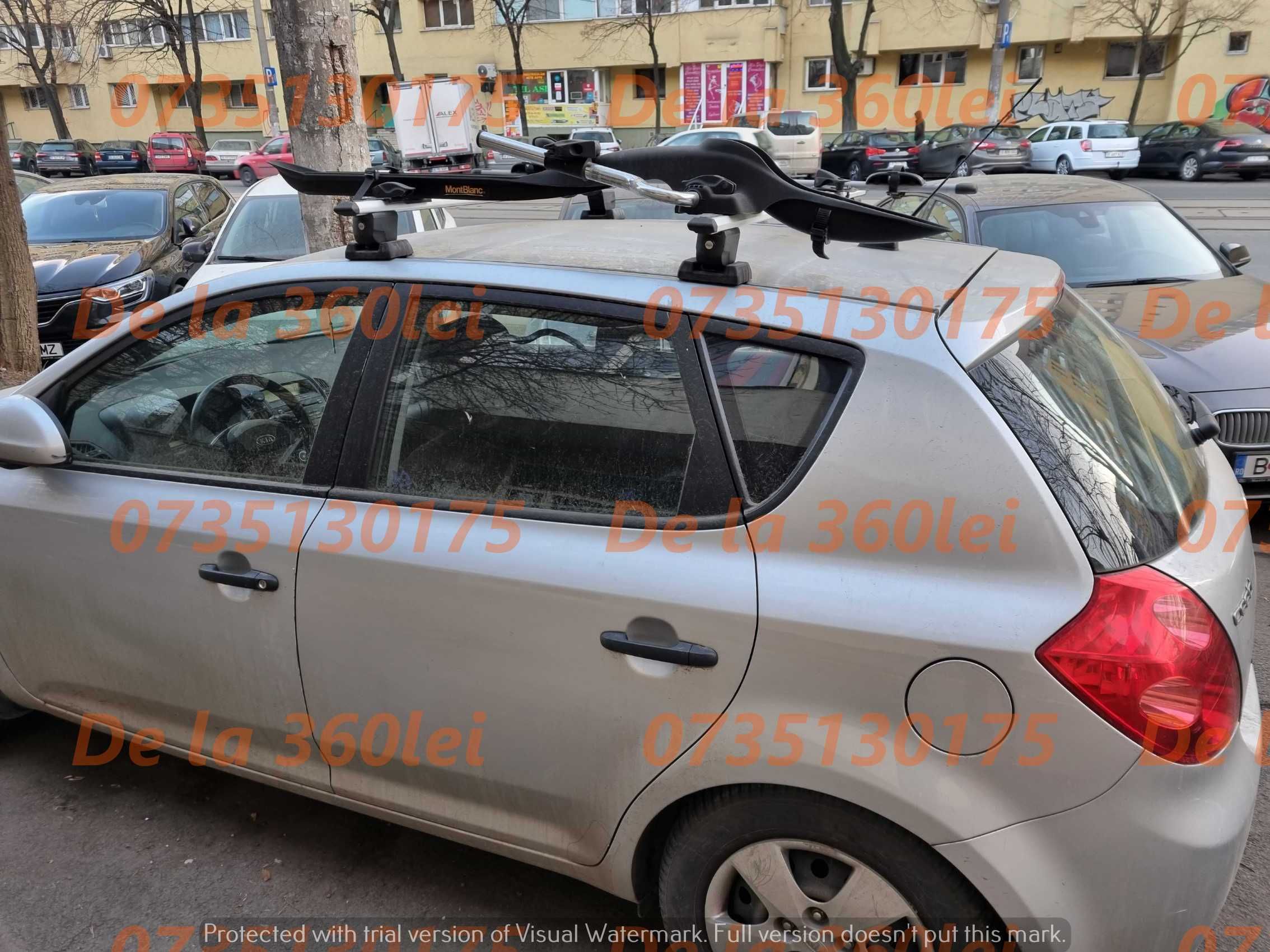 Bare transversale portbagaj HYUNDAI i20 i30 KIA Ceed Proceed ALUMINIU
