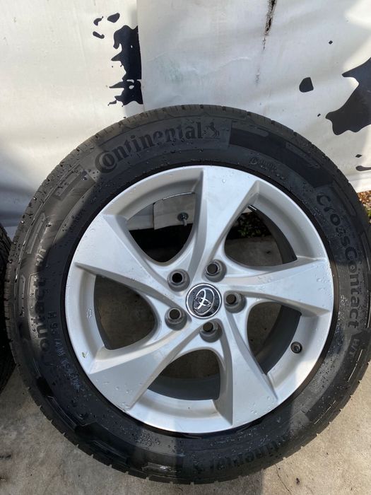 Set 4 roti 17”  Toyota C-HR/ jante / cauciucuri Continental dot 2024