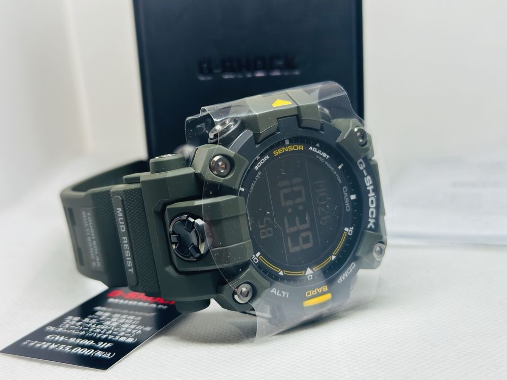 *Чисто Нов* Casio G-Shock GW-9500-3JF Mudman * Army Green* JDM