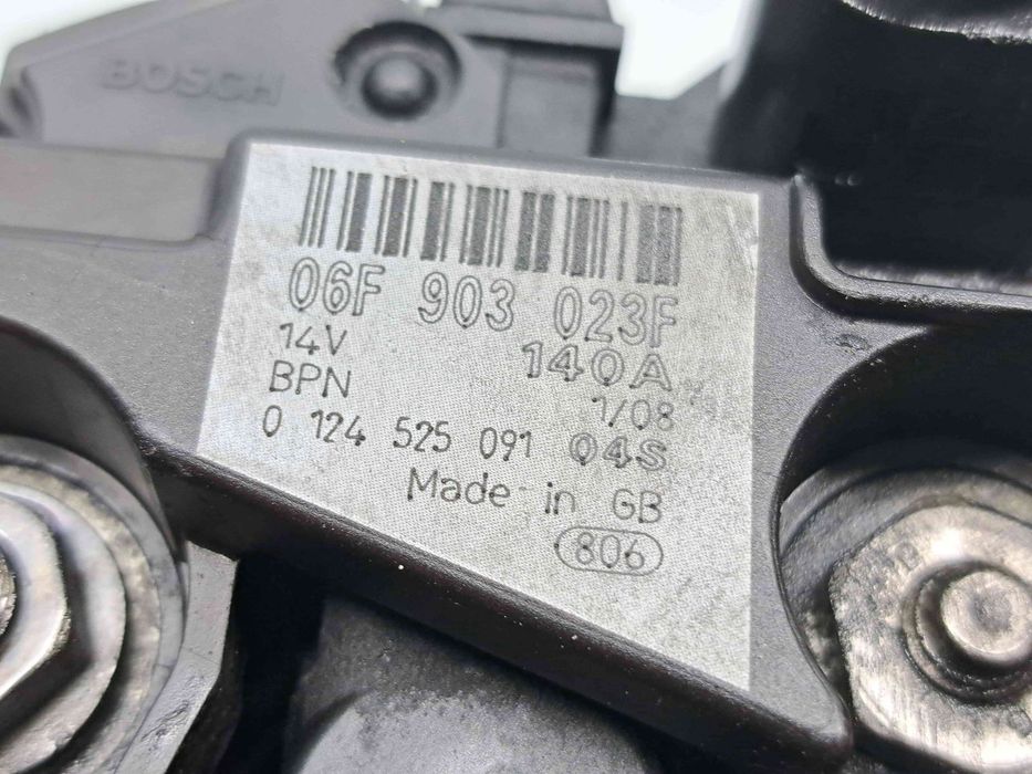 Alternator  Volkswagen Passat B6 (3C2) [Fabr 2005-2010] 06F903023F 2.0