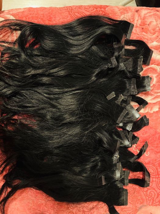 Extensii din păr natural tape on