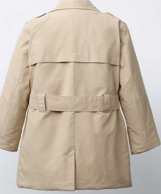 Детско ватирано шлиферче с колан  Zara 116см