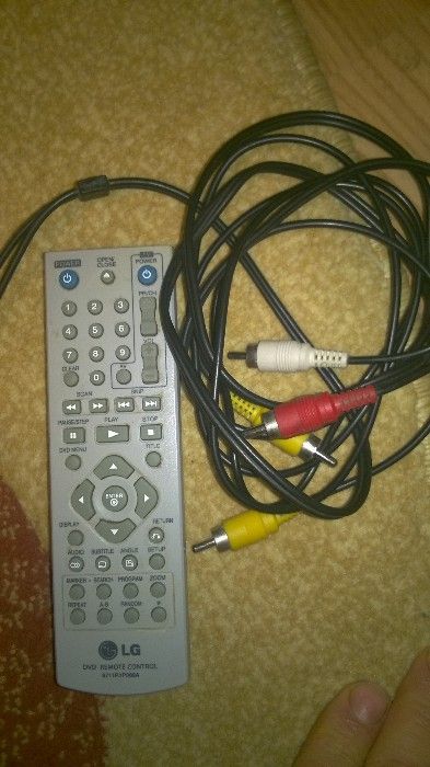 dvd player LG model dvx162