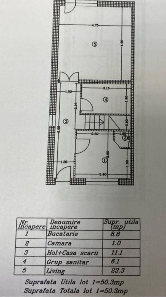 Casa de vanzare Mun.Tg-Jiu,toate utilitatile.187000€negociabil