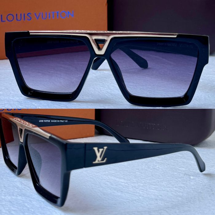 Мъжки слънчеви очила маска 2 цвята черни