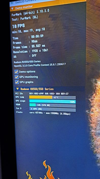 RX 550 4 gb impecabil !