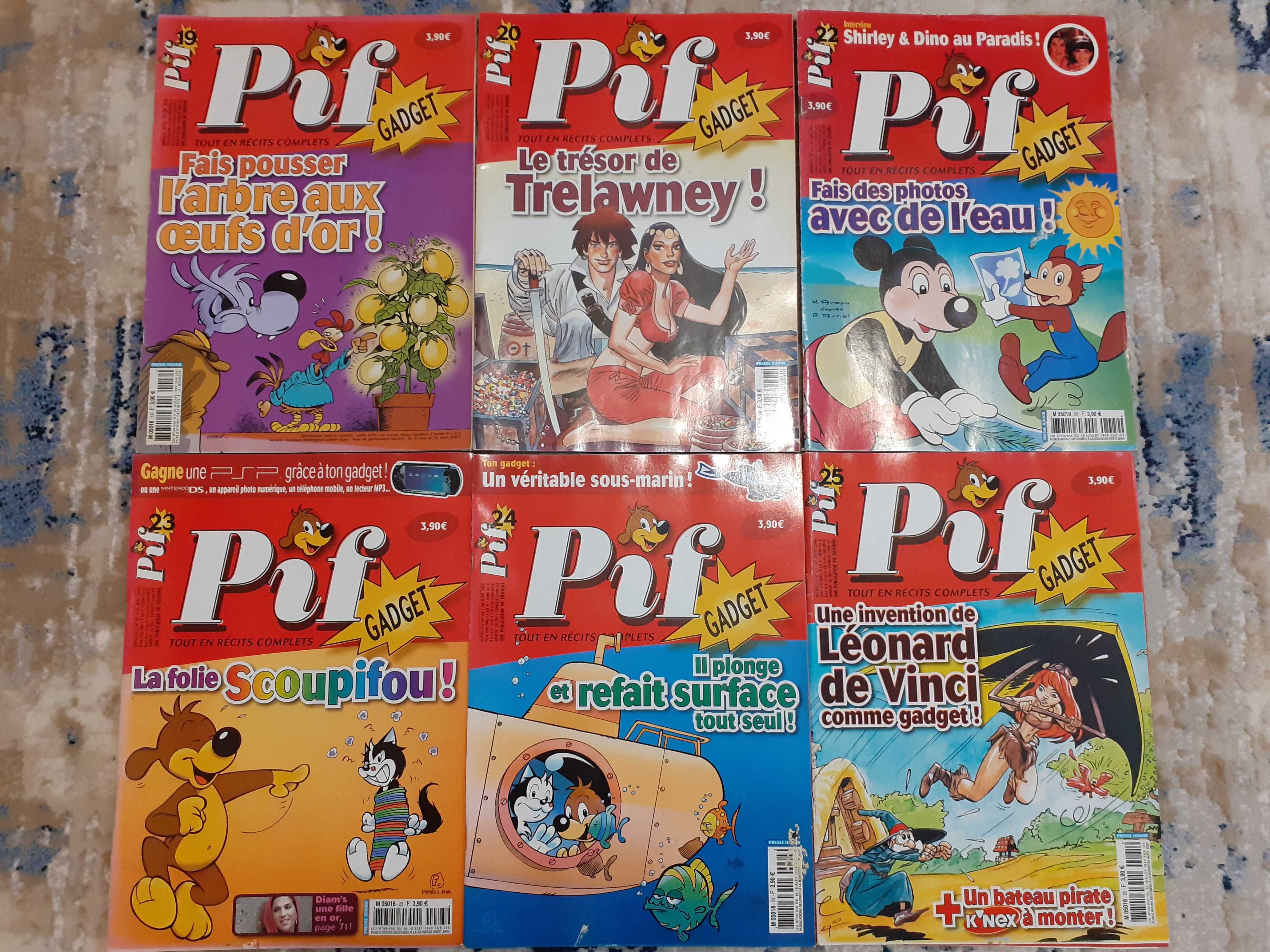 Reviste Pif gadget ani 2006-2008