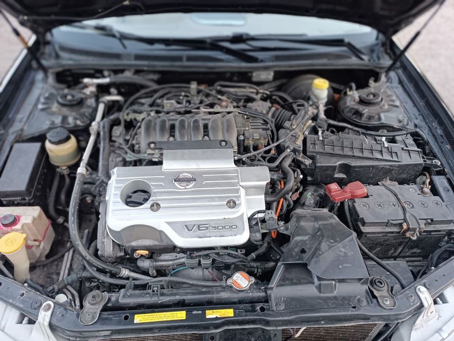 Nissan Maxima чёрный свет