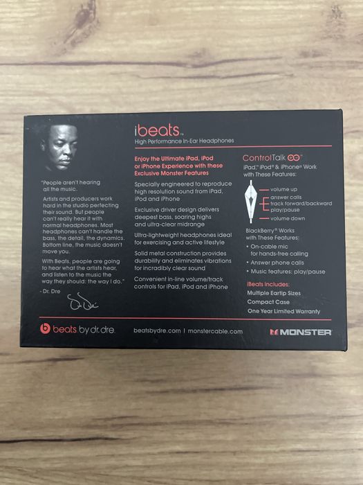 Casti cu fir Beats by dr. Dre