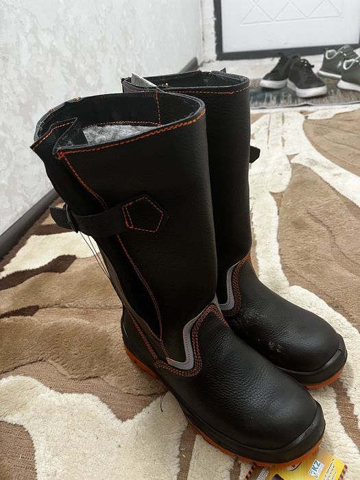 Кирзовые ботинки сапоги зимние