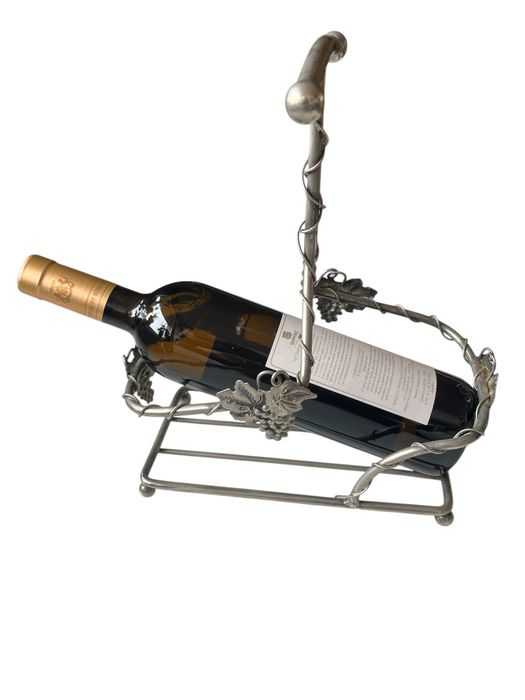 Стилна Винтидж поставка за бутилка вино Франция