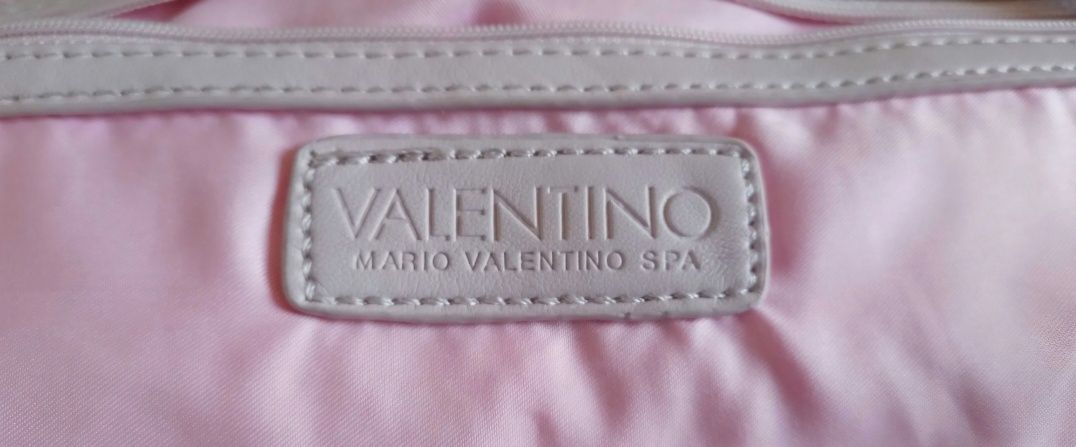 Vand posteta shopper Valentino,roz pudra