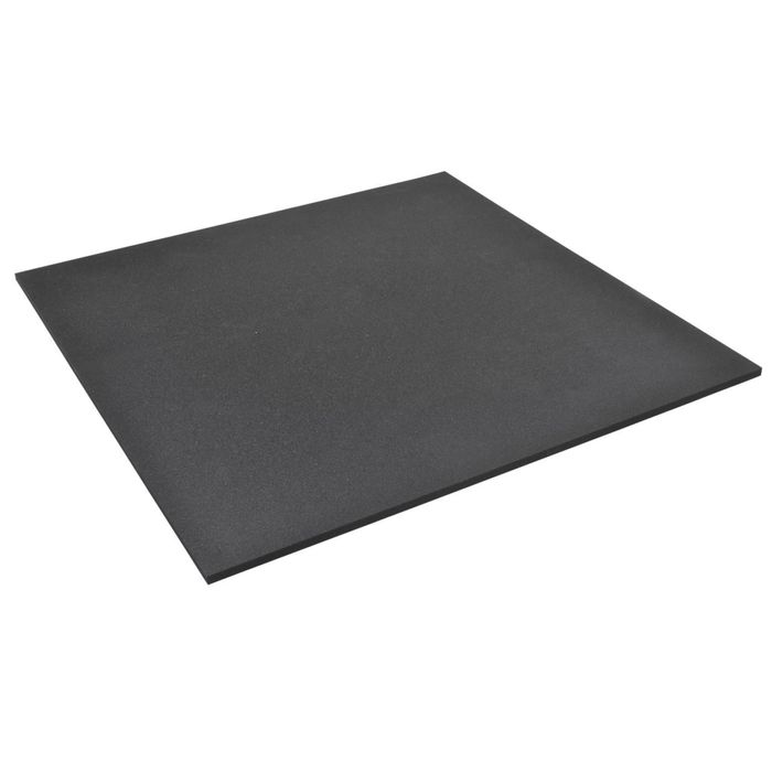 Pardoseala, placa de cauciuc Gymfloor Premium Extra fin 1000x1000x20mm
