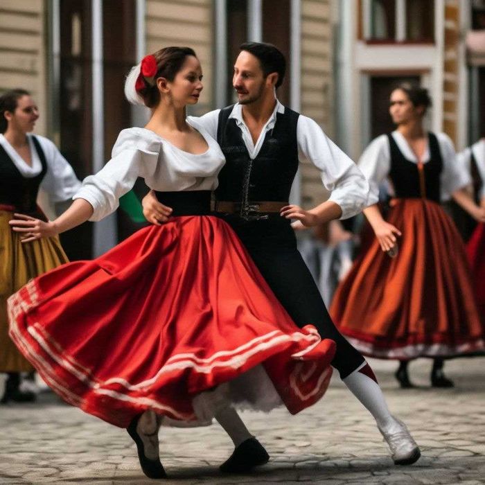 Прокат танцевальных традиционных костюмов