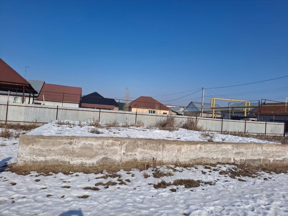 Учаска сатылады фундаментімен