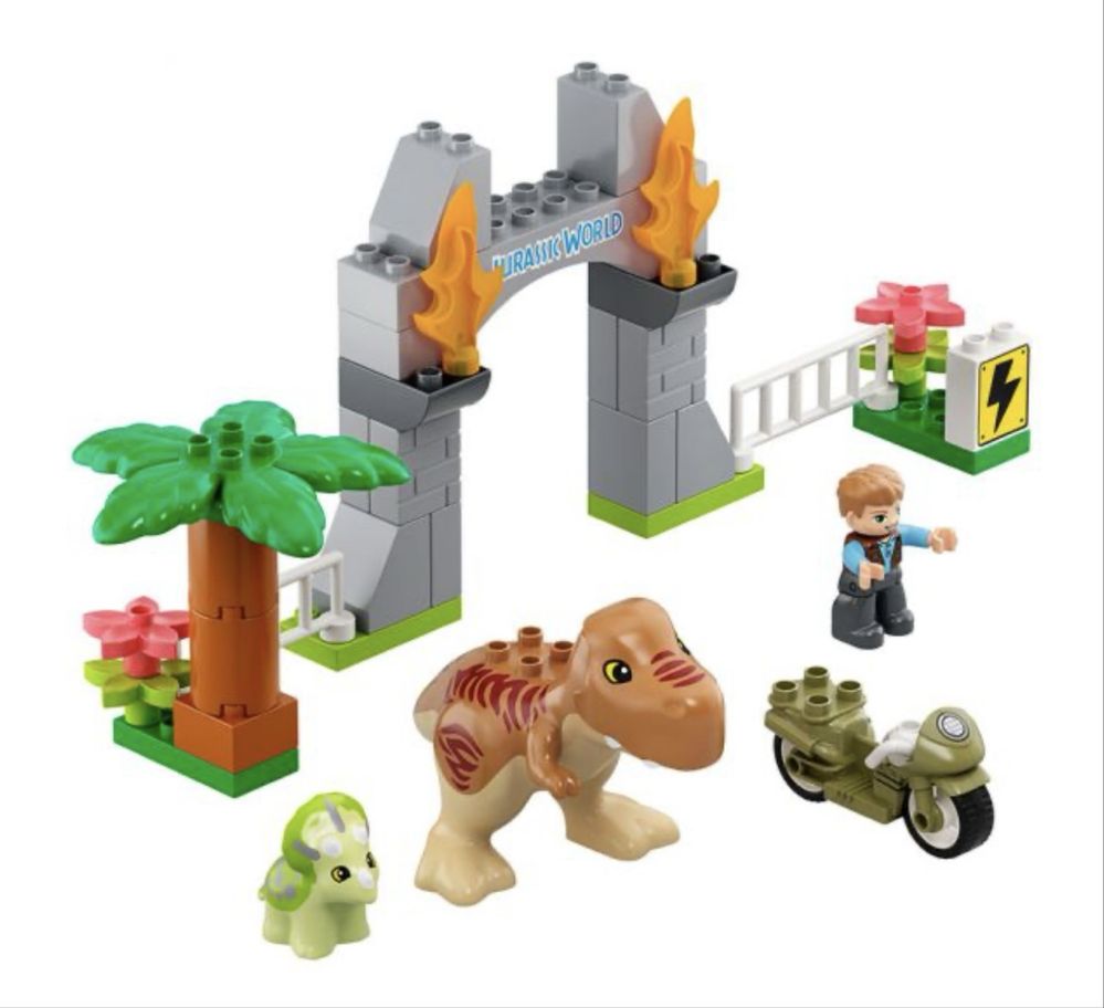 Lego Duplo Jurassic World 10938 и 10939