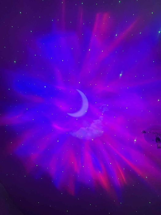 Лед прожектор робот , с опция свързване с bluetooth