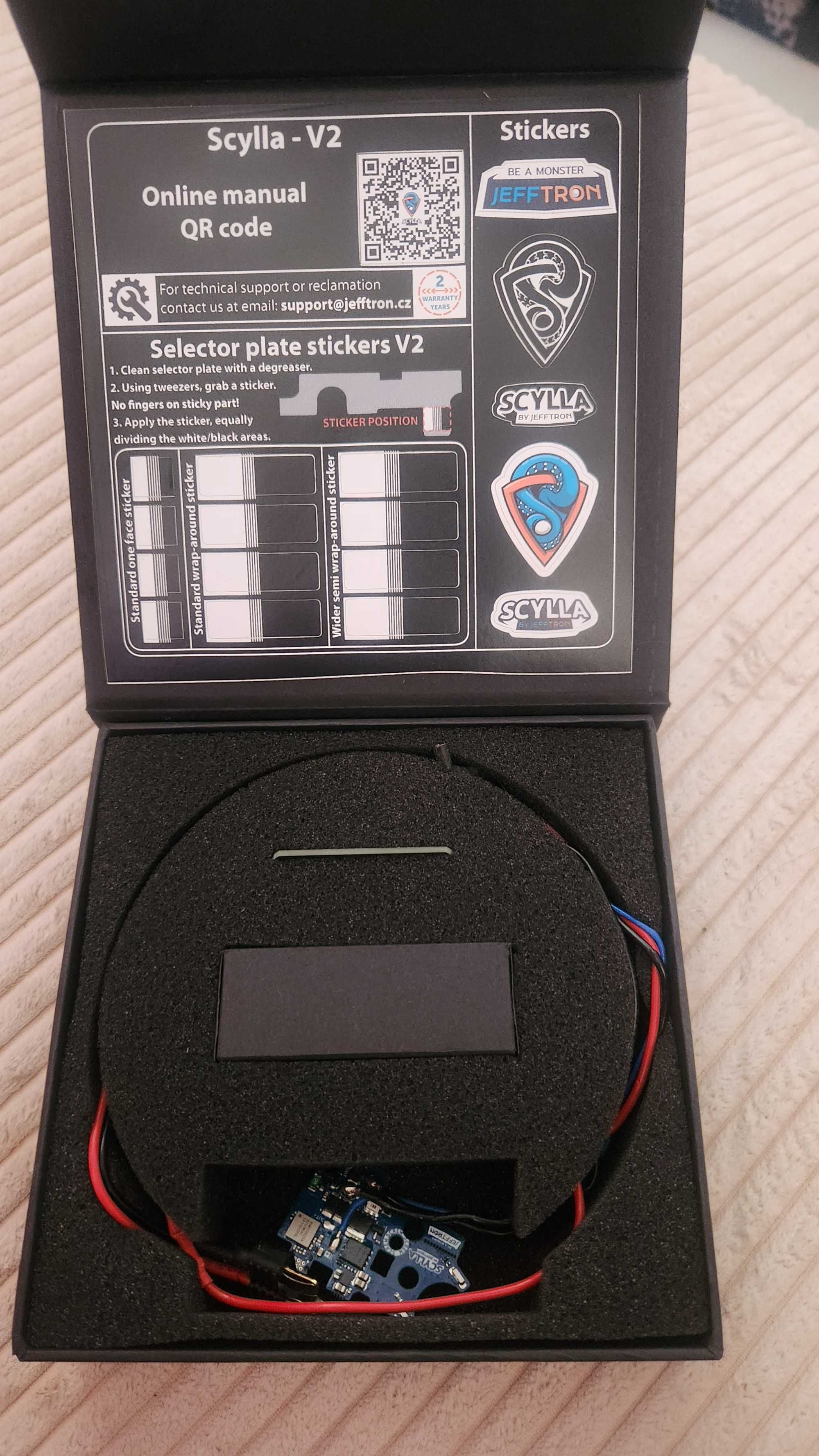 Jeftron Scyla V2 bluetooth airsoft електроника