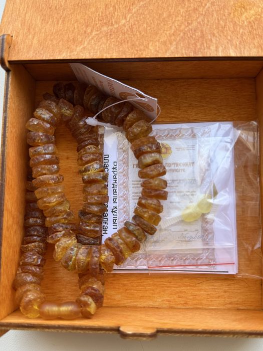 натуральный лечебный янтарь с сертификатом