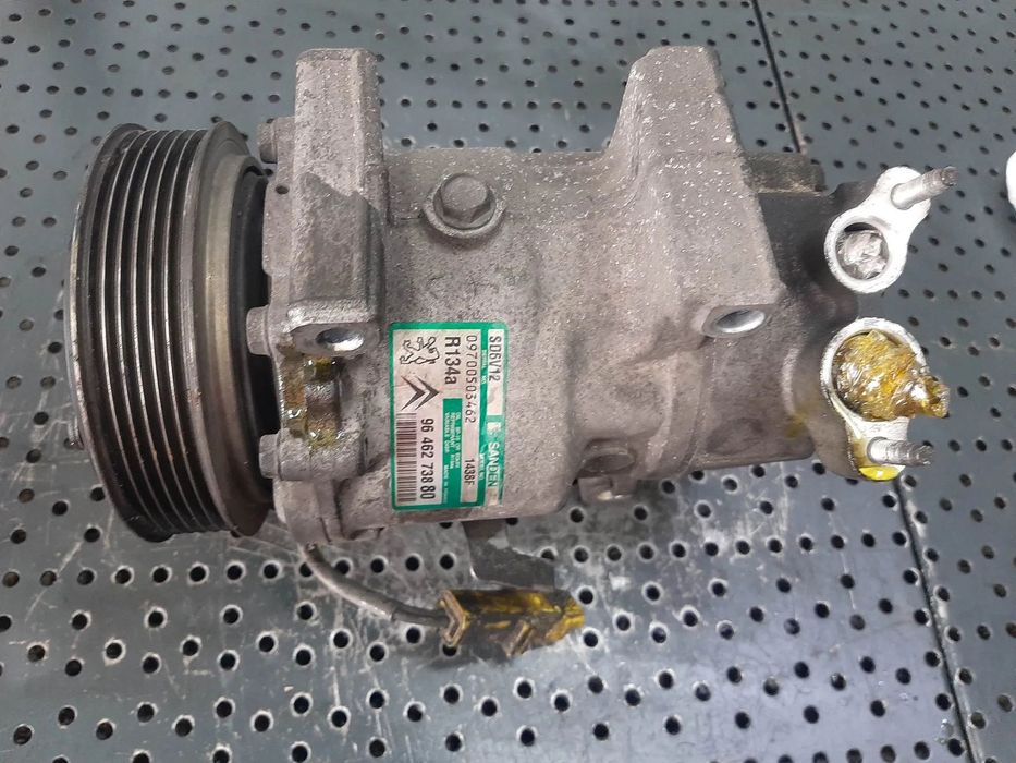 Compresor clima ac 1.4 hdi 1.4 b 1.6 b peugeot 206 307 citroen c3 berlingo xsara picasso  9646273880