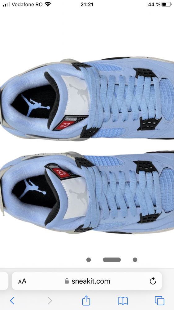 Jordan 4 retro universiti blue nou nouti si ne folositi.