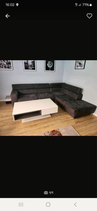 Canapea (coltar)+masuta