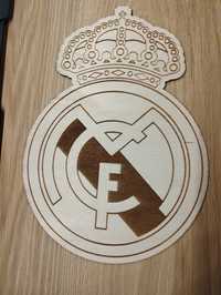 Дърворезба логото на Реал Мадрид