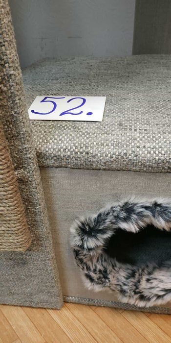 НОВИ Котешки катерушки с къщичка – 80 см ОБЛЕН