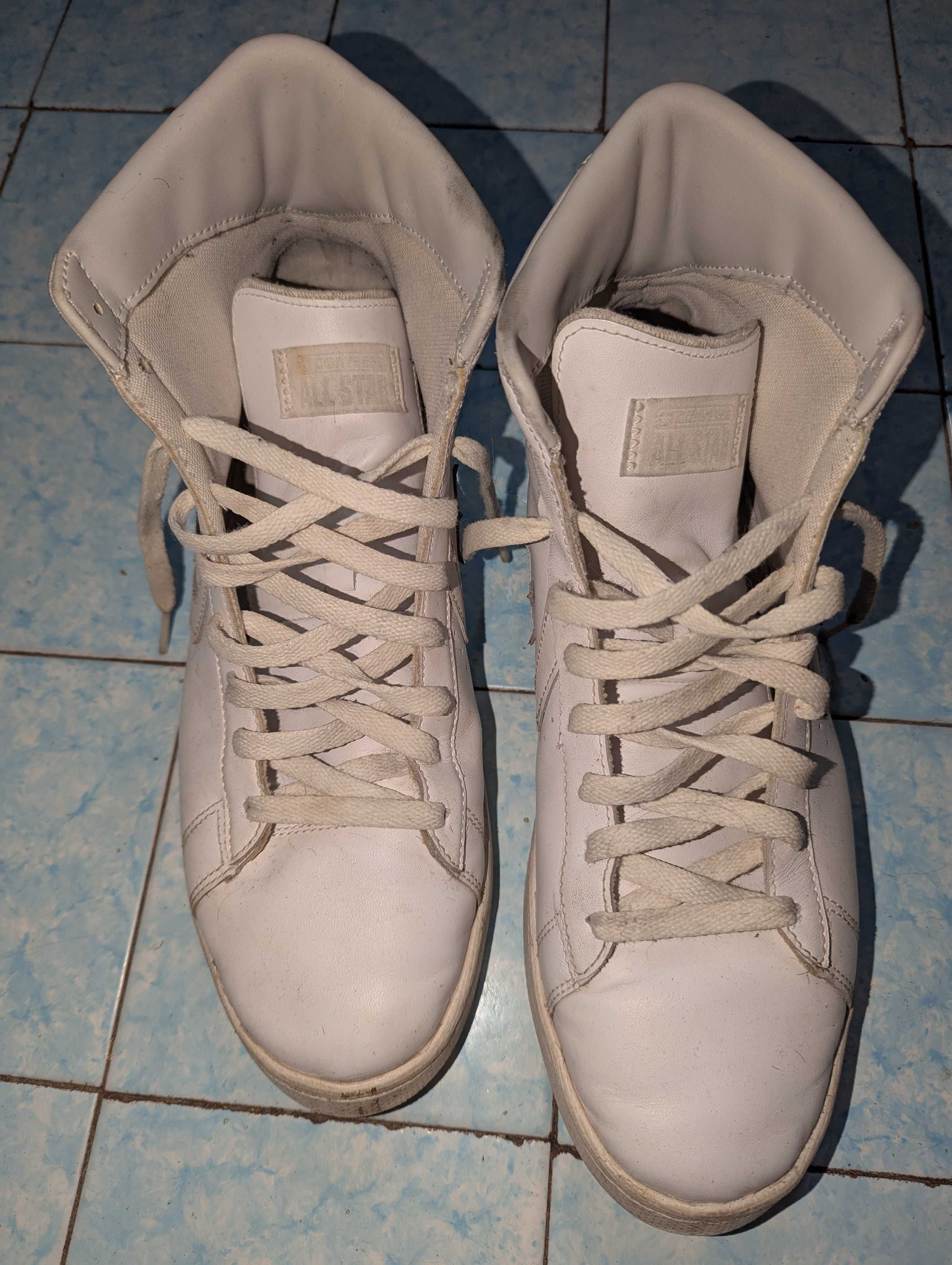 Tenesi Conversi Piele Alb 45 Unisex