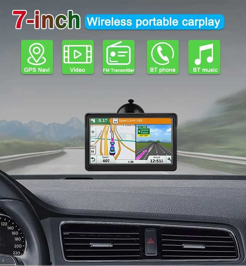 CarPlay с 7-дюймовым сенсорным экраном