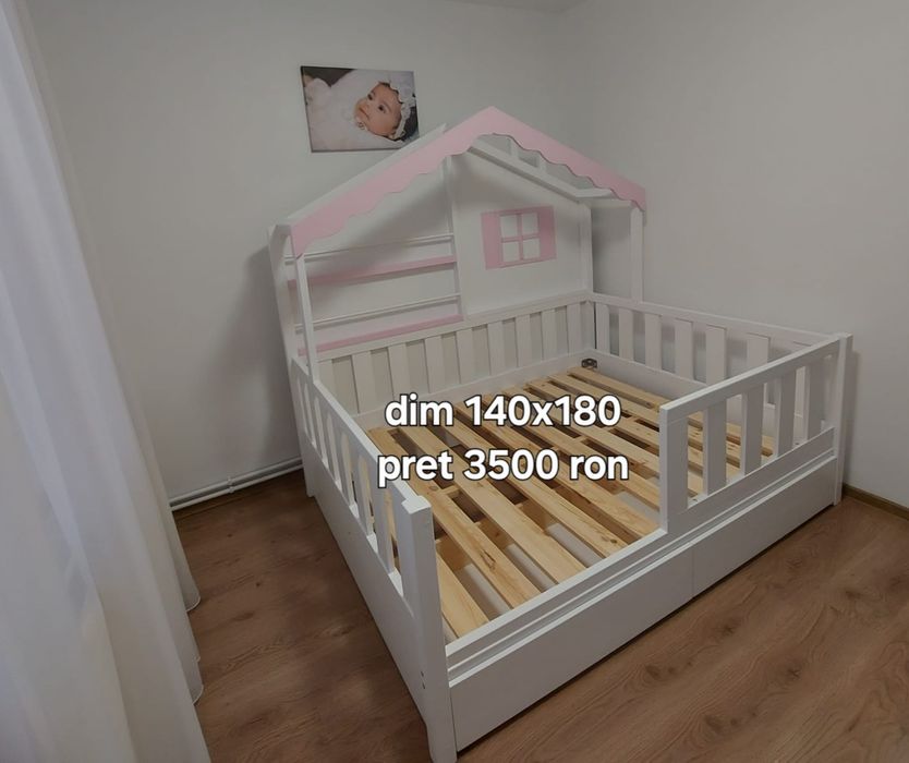 Paturi pt copii- paturi Montessori