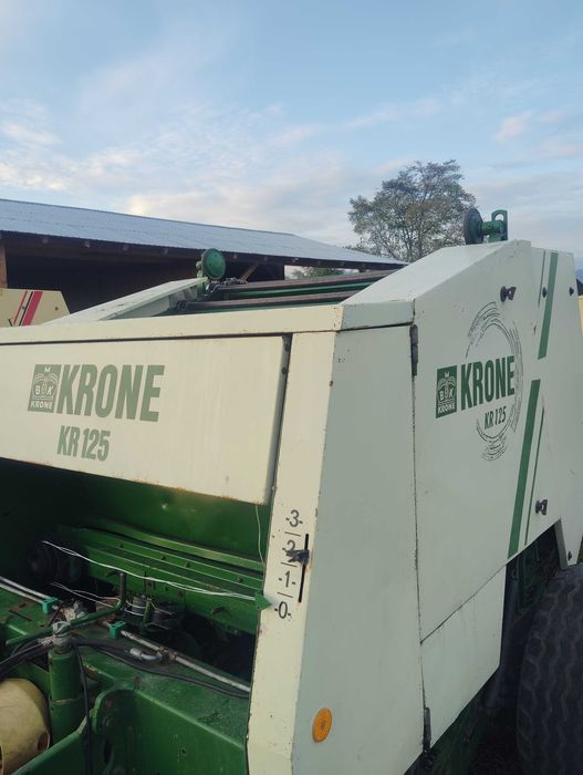 Presă balotiera rotundă Krone kr 125 legare 2 ațe