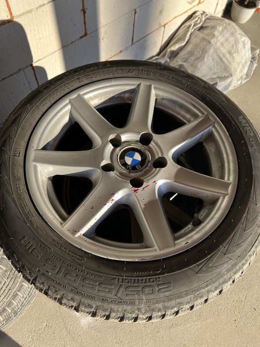 Jante si cauciucuri set  iarna 205/55/16
