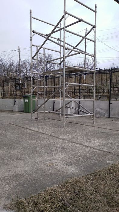 Schelă aluminiu 4 metri înălțime