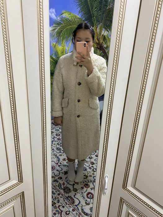 Продам,зимнее пальто из овчины размеры:44,46,48