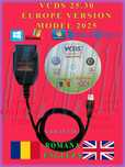 Tester Auto VCDS 25.31  Engleza Romana VW audi seat skoda PROMO