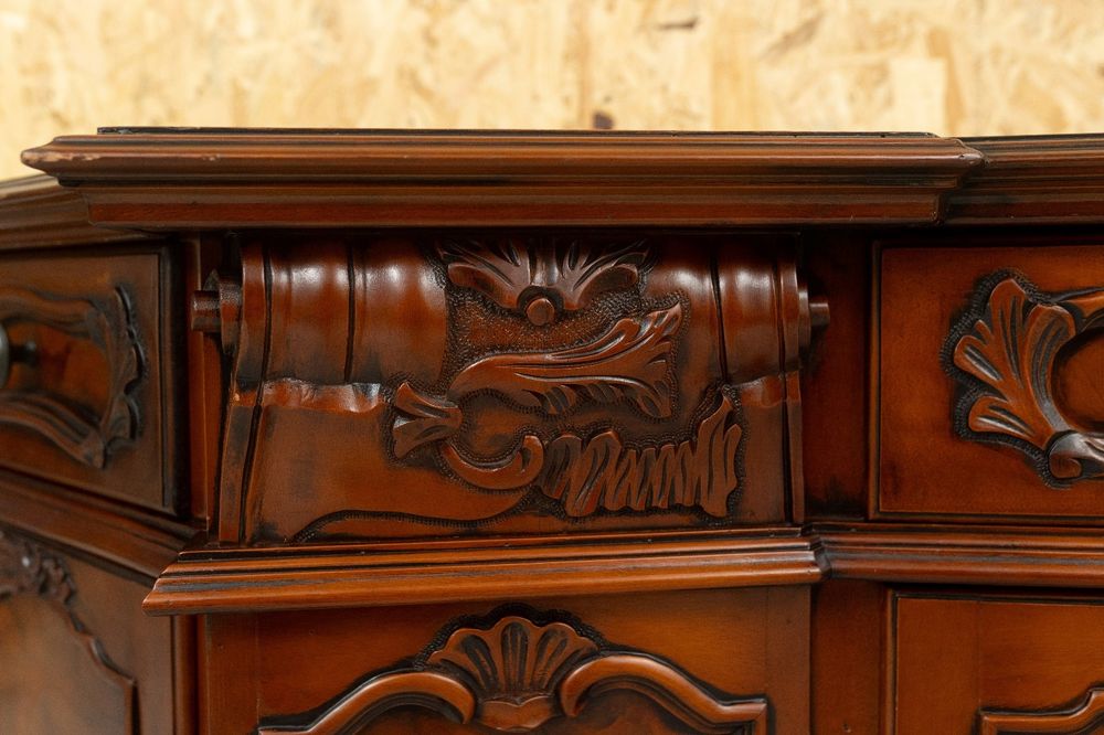 Set mobilă sufragerie – lemn masiv, stare excelentă