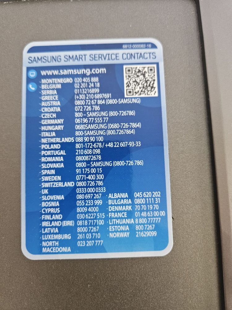 Перална машина Samsung с предно зареждане